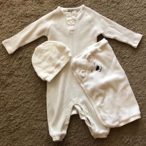 Malibu Collection Waffle Knit Baby Bundle